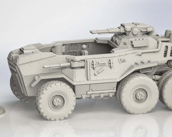 Alternative view of AC8 Kythros MkI Chassis (Ø16mm and Ø25mm)