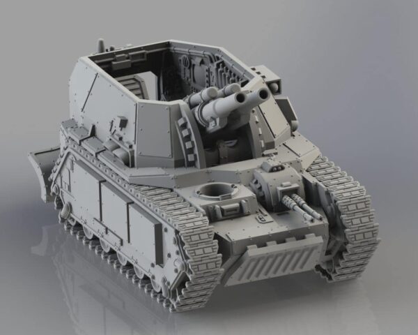 Alternative view of Medium Tank Artillery (Guns)