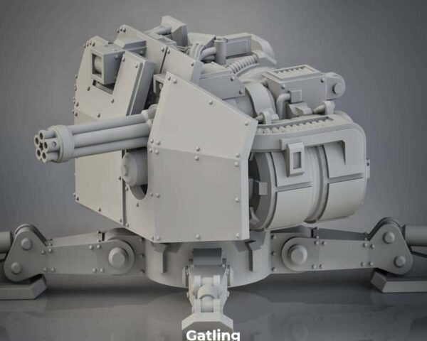 Stationary Weapon Medium Gun A Gatling
