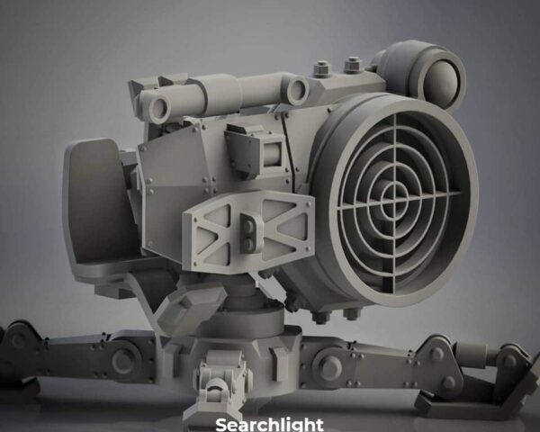 Stationary Weapon Medium Gun Searchlight