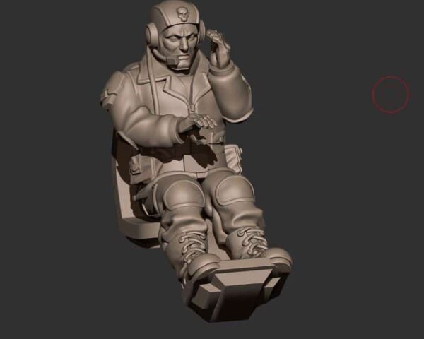 Driver/Gunner Tank Crew (face)