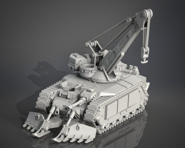 Alternative view of Crane Turret (Ø25mm)