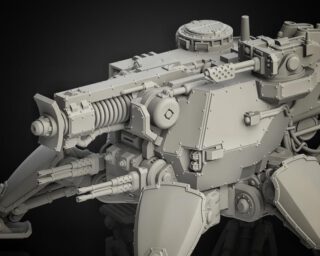 Medium Crawler with Beamcannon