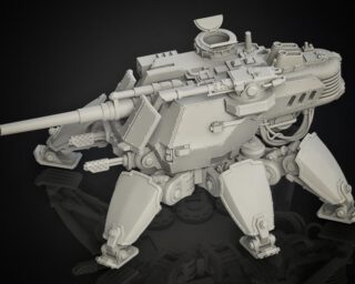 Medium Crawler with Battlecannon