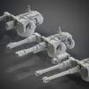 Shield Turrets Ø16mm (set of 3) (mirrored)