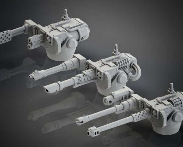 Shield Turrets Ø16mm (set of 3) (mirrored)