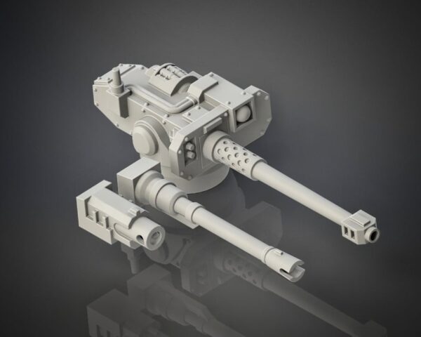 Alternative view of Shield Turrets Ø16mm (set of 3) (mirrored)