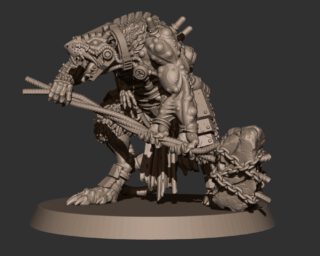 Cyberrat Ogre with Closecombat Weapon