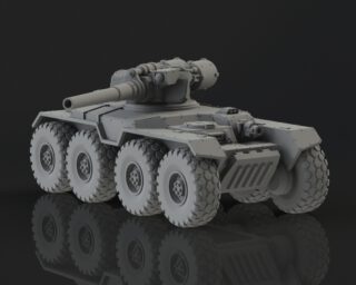 AC8 Aegos chassis with Tankhunter Turret