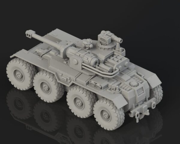 AC8 Aegos chassis with autoloader turret