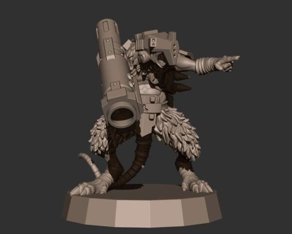 Cyberrat Heavy Weapon Rocketlauncher Team