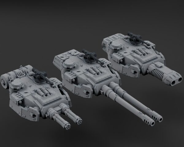 Super Mortian Turret 50mm