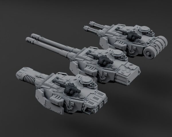 Alternative view of Super Mortian Turret 50mm