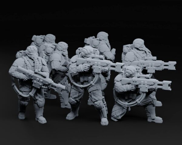 Heavy Drop Trooper Squad (7 models)