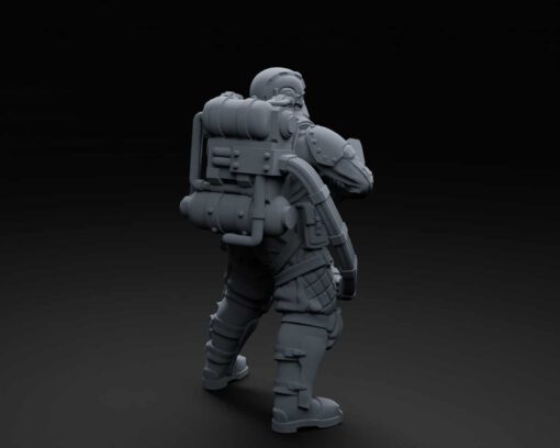 Heavy Drop Trooper Special Weapons (2 models) - Image 9