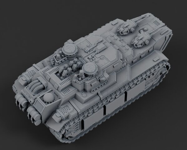 Alternative view of Super Transport chassis