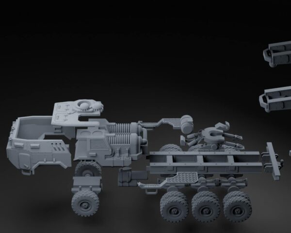 Alternative view of Mortian Cargo Truck saddle
