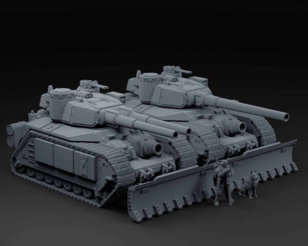 Mortian MBT MkII Turret (Ø25mm)