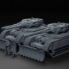 Mortian MBT MkII Triple Turret (Ø25mm) - Image 2