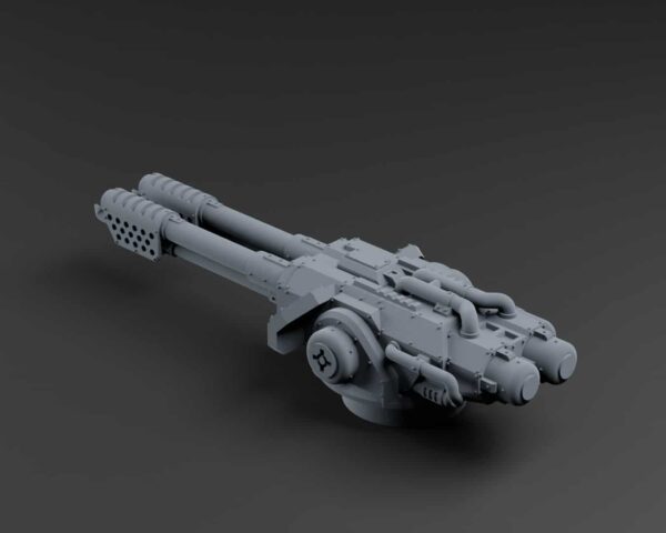 Alternative view of Double Flamer Turret (⌀25mm)