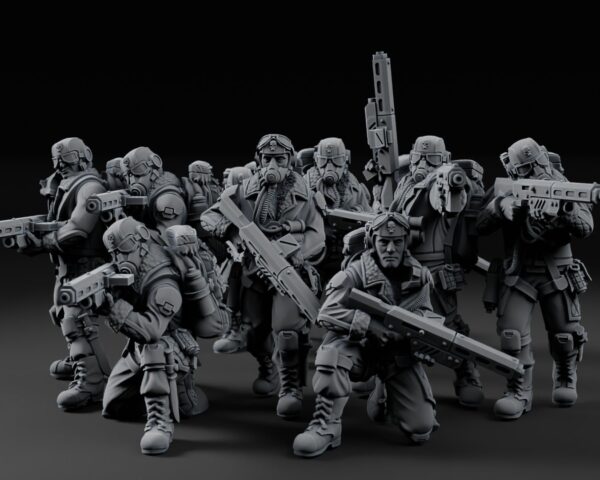 Mortian Drop Trooper 10 man squad