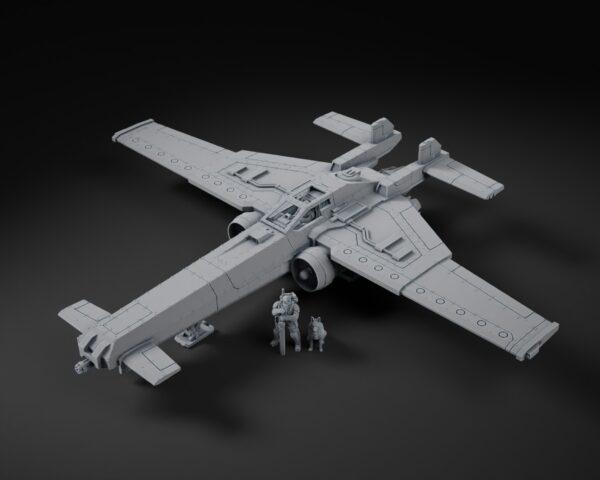 Alternative view of Fighter Jet MkI