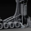 Mortian large trailer with single rocket - Image 5