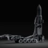 Mortian large trailer with single rocket - Image 7