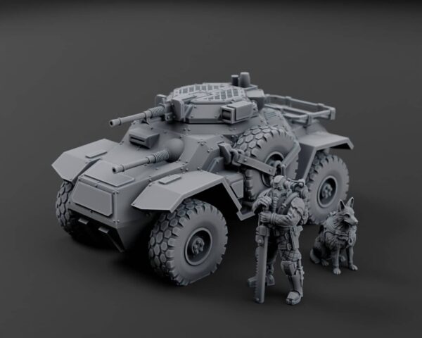 Alternative view of AC4 Ferrex Turret "222" (cramped)