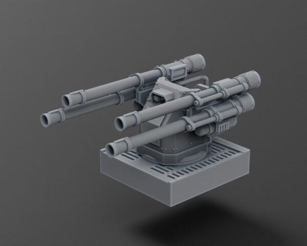 Scout Tank Insert 1 - Quad Gun