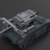 Scout Tank Insert 1 - Multiple Rocketlauncher without crane - Image 2