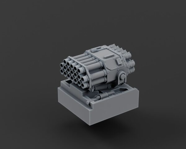 Scout Tank Insert 1 - Multiple Rocketlauncher without crane