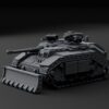 Scout Tank Chassis version 4 (fixed gun, ⌀16mm) - Image 5