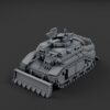 Scout Tank Chassis version 5 ⌀25mm turret mounting upgrade - Image 4