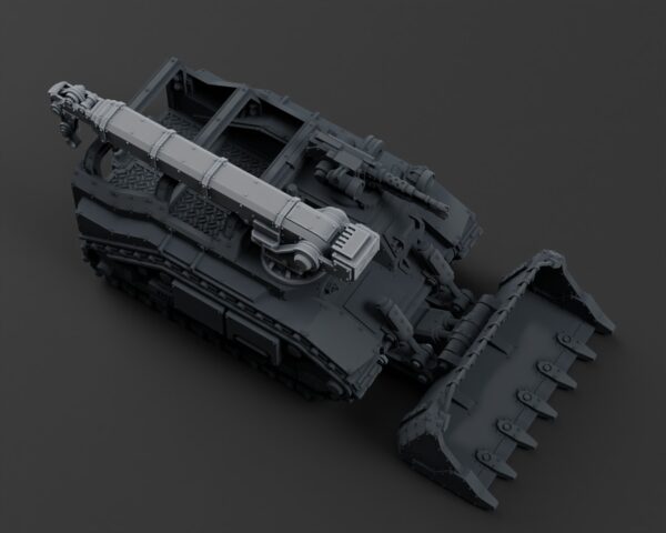 Alternative view of Small Crane Turret (⌀16mm)