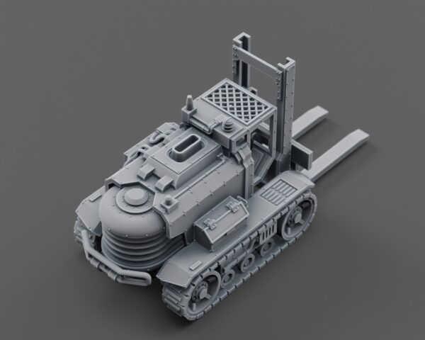 Alternative view of Civilian Utility Vehicle 2 (Forklift)