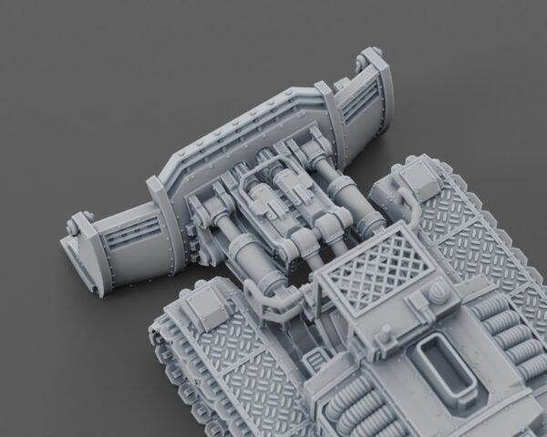 Alternative view of Civilian Utility Vehicle 1 Dozer Blade