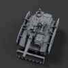 Scout Tank Chassis version 4 Side Skirts and gun Upgrade - Image 4