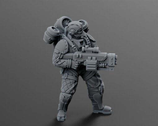 Heavy Drop Trooper Jumpsquad (7 models)