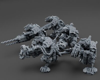 Alternative view of Cyberrat Elite Close Combat Squad