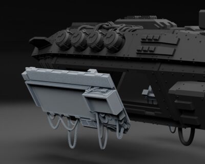 Alternative view of Cyberrat HMS Doom Balloon Display Inserts