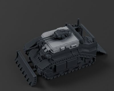 Scout Tank Chassis version 5 ⌀16,5mm turret mounting upgrade