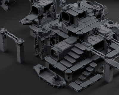 Kickstarter Container City STL bundle - Image 9