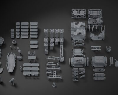 Kickstarter Container City STL bundle - Image 6