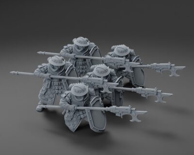 Misters of Battle Halberd Squad (1st and 2nd Row) - Image 3