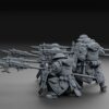 Misters of Battle Halberd Squad (1st and 2nd Row)