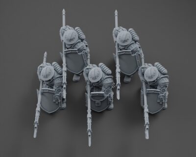 Misters of Battle Halberd Squad (1st and 2nd Row) - Image 2