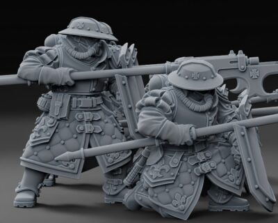 Misters of Battle Halberd Squad (1st and 2nd Row) - Image 4