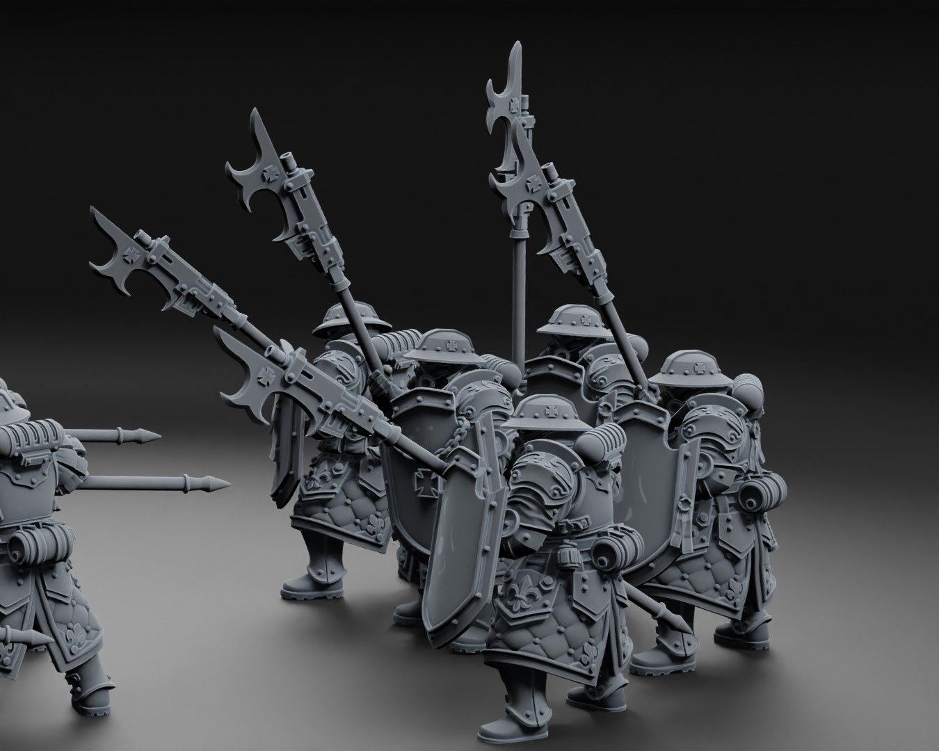 Misters of Battle Halberd Squad (3rd and 4th Row) - Image 4