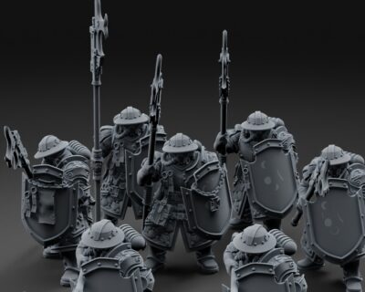 Misters of Battle Halberd Squad (3rd and 4th Row) - Image 7